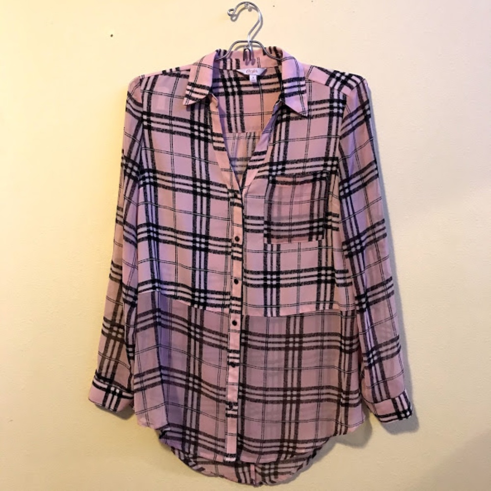 Pink plaid